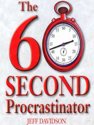cover image of The 60 Second Procrastinator